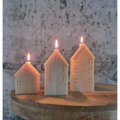 Hauskerze I Home Kerze | Stumpenkerze I Sojawachs I Umzug I Haus Dekoration I Geschenkidee I Handgefertigt I Vegan