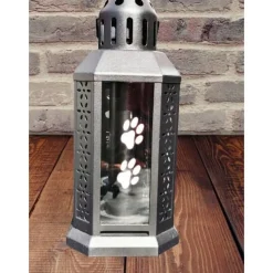 Haustier Erinnerung, Trauerlicht, Gedenklicht, Trauerlampe, Hund, Erinnerungslicht, Grabdeko Tier, Trostlicht, personali