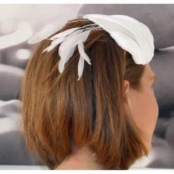 Headpiece Fascinator Diva mit Federn