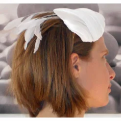 Headpiece Fascinator Diva mit Federn