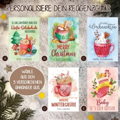 Heiße Schokolade im Reagenzglas aus echter Schweizer Schokolade, Weihnachtsgeschenk, Wichtelgeschenk