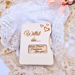 Heiratantrag | Willst du mich heiraten | Verlobung | Möchtest du meine Frau werden | Heiratsantrag Geschenk | Brautpaar