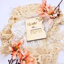 Heiratantrag | Willst du mich heiraten | Verlobung | Möchtest du meine Frau werden | Heiratsantrag Geschenk | Brautpaar