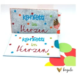 Helau! Hülle für die Schokoladen mit Pappkarton