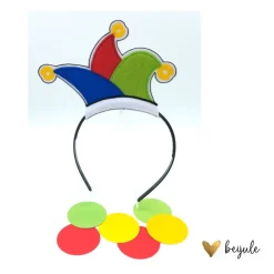 Helau! Narrenkappe für den schmalen Haarreifen