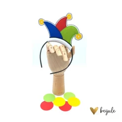 Helau! Narrenkappe für den schmalen Haarreifen