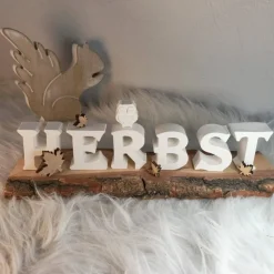 Herbst Schriftzug, Herbst Deko, Herbstdekoration, Herbst Geschenke, Herbst Jahreszeitentisch, Herbst Raysin