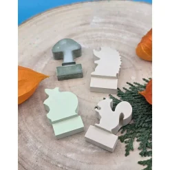 Herbst Steckerchen in Pastell – Handgemachte Deko zum Sammeln & Kombinieren