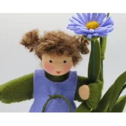 Herbstaster - Blumenkind - Jahreszeitentisch - Waldorf Art - Art.Nr. HE20