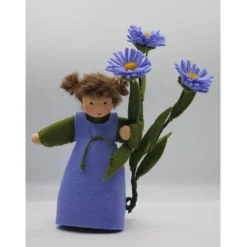 Herbstaster - Blumenkind - Jahreszeitentisch - Waldorf Art - Art.Nr. HE20