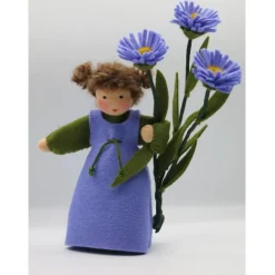 Herbstaster - Blumenkind - Jahreszeitentisch - Waldorf Art - Art.Nr. HE20