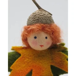 Herbstblatt - Stecker - Jahreszeitentisch - Geburtstagsring - Stecker - Herbst - Geburtstag - Art.Nr. HE12