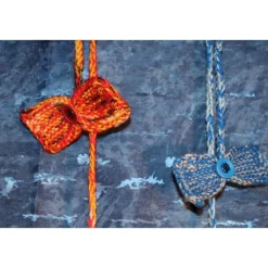 Herbstdeko KUGELWICHTEL SCHLEIFERL 2er Set Handgemachte Wichtel aus Kunststoffkugeln für Deine Herbst- oder Winterdekor