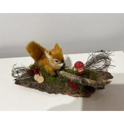 Herbstgesteck Herbstdeko Herbst Eichhörnchen