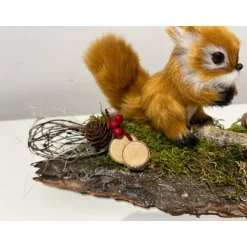 Herbstgesteck Herbstdeko Herbst Eichhörnchen