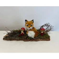 Herbstgesteck Herbstdeko Herbst Fuchs