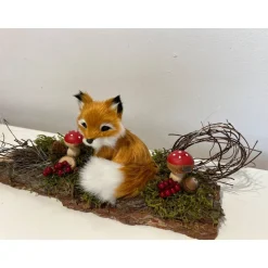 Herbstgesteck Herbstdeko Herbst Fuchs