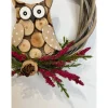 Herbstkranz Herbstdeko Eule