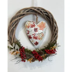 Herbstkranz Herbstdeko Pilz