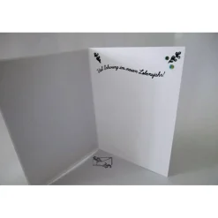 Herbstliche 3D Drachen-Klappkarte zum Geburtstag Handarbeit Stampin’Up! Karte Herbst Unikat