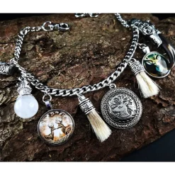 Herren-Charivari , Trachtenschmuck, 1- reihig, Bertold