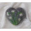 HERZ * FILZHERZ * ZUM VERSCHENKEN * ZUR DEKORATION * OSTERN * FRÜHLING * 100 % WOLLE * Produkt #558990