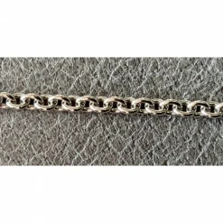 HERZ Achatanhänger „DRUZY“ mit 60cm Ankerkette rhodiniert in 925er Silber