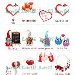 Herz Anhänger silberfarben mit schimmernder 3D Perle in Rosa – Geschenkidee