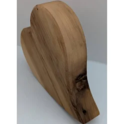 Herz aus Tulpenbaum American Whitewood Holz