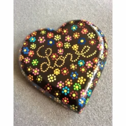 Herz Liebe Love Blumen Streublümchen Acrylfarben handbemalt