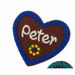 Herz Markierung Maßkrug mit Namen 6er SET - Maßkrugmarkierung Bierglasmarkierung Filzherz Bierglas Bierkrugmarkierung