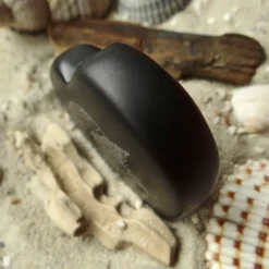 Herz Weltkarte For the best mom in the whole world - Gravur Basaltstein - liebes Dankeschön nicht nur zum Muttertag