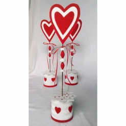 Herz zum Aufstellen für Valentinstag, Muttertag, Hochzeitsgeschenk, Dekoration mit Liebe