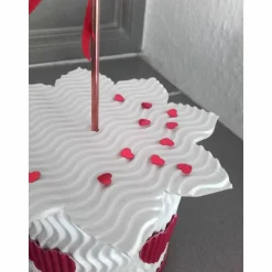 Herz zum Aufstellen für Valentinstag, Muttertag, Hochzeitsgeschenk, Dekoration mit Liebe