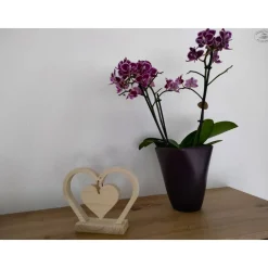 Herz-Aufsteller aus Holz / Holzherz / Muttertag / Hochzeit / Jahrestag