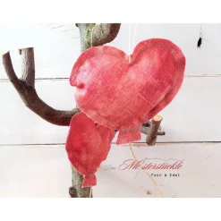 Herzballon Dekoballons rot personalisierbar handgemacht