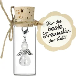 Herzglanz Schutzengel - Liebevoll verpackt im Korkenglas