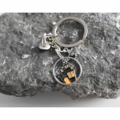 Hexenhaus, kleine Hexe, Hexenhut, Schlüsselanhänger, Halloween , Party, Gastgeschenke