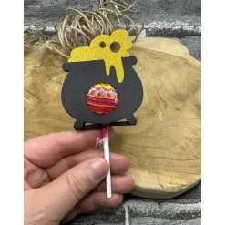 Hexenkessel Lollihalter | Tischdeko | Mitgebsel | Gastgeschenk | Handgemacht