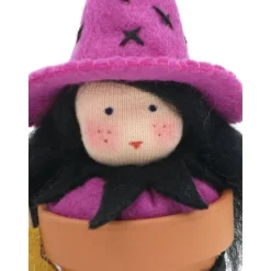 Hexentöpfchen - Halloween - Blumenkind - Jahreszeitentisch - Waldorf Art - Art.Nr. HE41