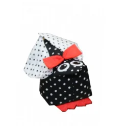 Hühner Deko Happy Easter Trio Stoffhühner Osterdeko Schwarz Weiß