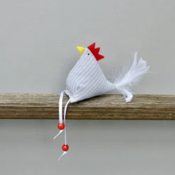 Hühner, Osterdeko, 2 St. Stoffhühner