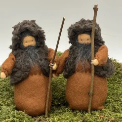 Hirten - klein - Jahreszeitentisch - Krippenfiguren  - Winter - Weihnachten