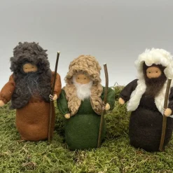 Hirten - klein - Jahreszeitentisch - Krippenfiguren  - Winter - Weihnachten