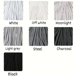 Häkelkorb mit Henkel und Holzboden in 3 Größen – Korb für Blumenkinder oder als Geschenkkorb