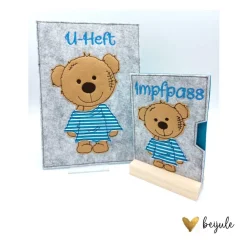 Hülle für das U-Heft, farblich individualisierbar