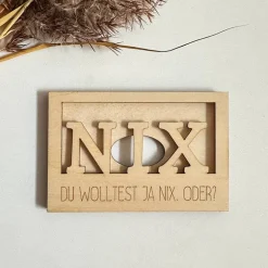 Hülle für Geschenkgutschein 