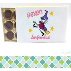 Hülle für Haselnusspralinen