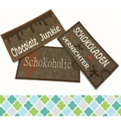 Hülle für Schokolade