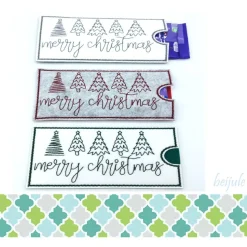 Hülle für Schokolade Merry Christmas